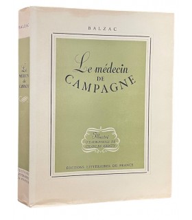 BALZAC (Honoré de). Le Médecin de campagne. Eaux-fortes de Charles Genty.